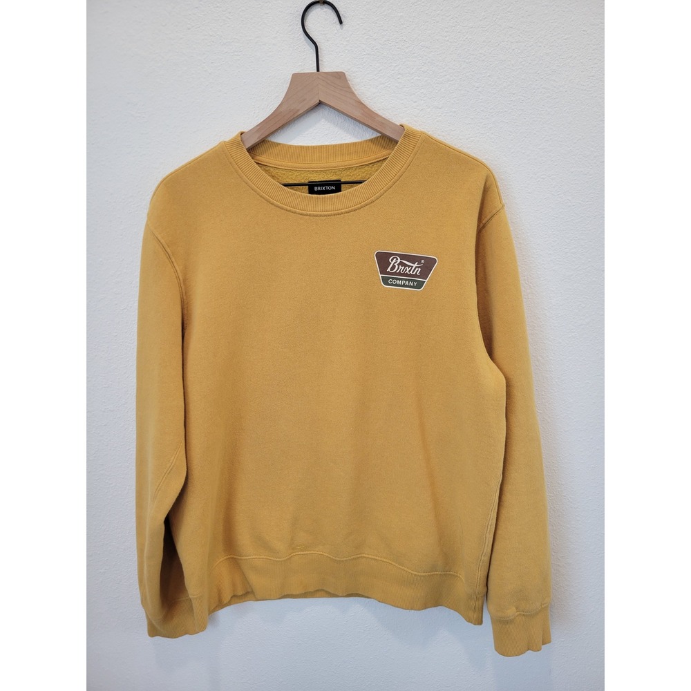 Brixton‎ Logo Graphic Crewneck Sweatshirt – Men's Medium